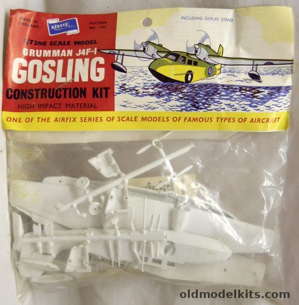 Airfix 1/72 Grumman J4F-1 Gosling  Widgeon - Bagged (J4F1), 1421 plastic model kit